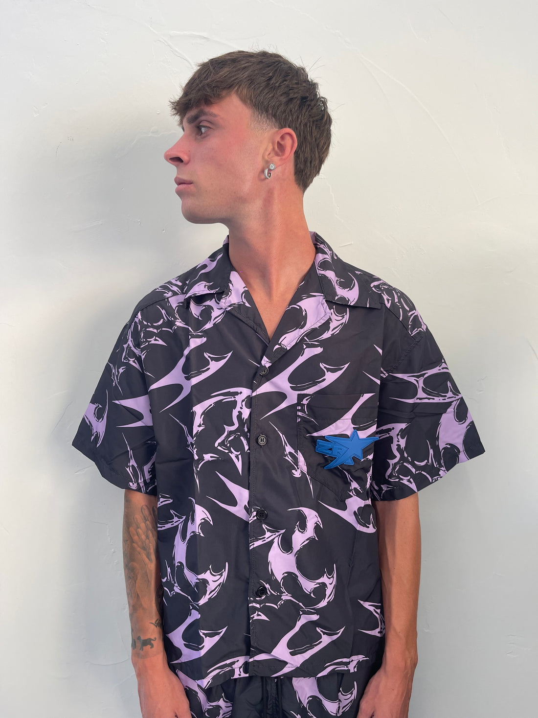 night bowling shirt