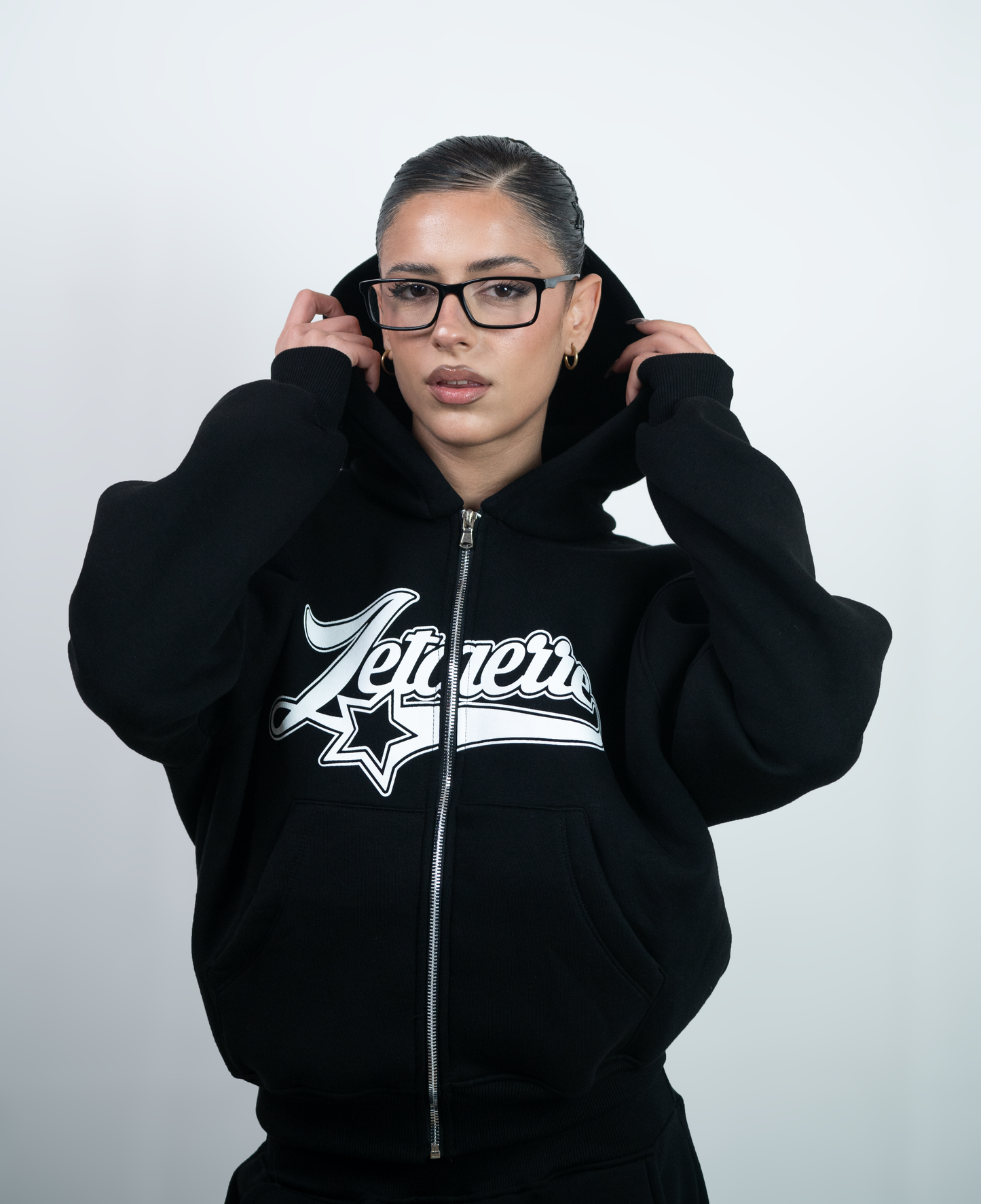 ZETAERRE STAR TRACKSUIT- BLACK